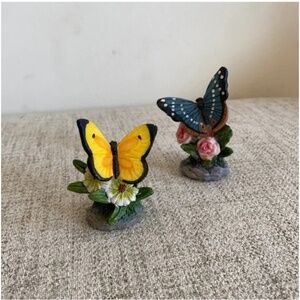 🪞 NEW SET butterfly figurines home decor accents